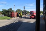 Two Northwestern Units and a London Bus